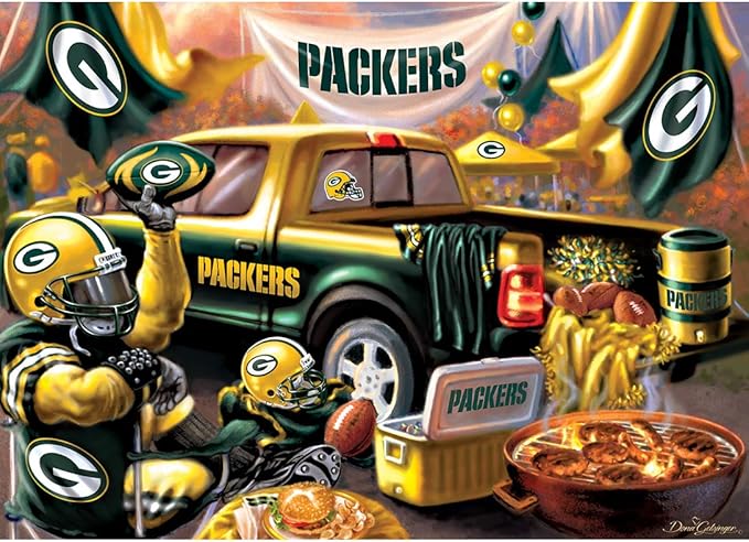 MasterPieces NFL Gameday Puzzles Collection - NFL Gameday Tailgate 1000 Piece Jigsaw Puzzle