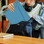 15.6 inch Laptop Sleeve, Slim Computer Carrying Bag Protective Cover Briefcase with Front Pocket, Durable Laptop Case for 15-16 Inch HP, Dell, Lenovo, Asus- Sky Blue