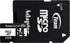 TEAMGROUP Micro 64GB x 5 Pack UHS-I U1 Class 10 SDHC SDXC Read Speed up to 100MB/s High Speed Flash Meomry Card with Adapter for Camera, Surveillance, Full HD Shooting TUSDX64GCL10U63
