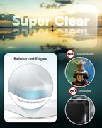 ZAGG InvisibleShield Glass Elite Privacy iPhone 15 Plus Screen Protector - 5X Stronger with Reinforced Edges, 2-Way Privacy Filter, Scratch & Smudge-Resistant Surface, Easy to Install