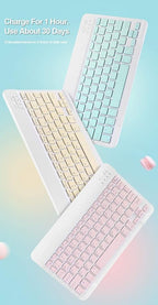 AnMengXinLing Keyboard Case for iPad Air 13 Inch (M3 2025/M2 2024)/Pro 12.9 6th/5th/4th Generation with Mouse Pencil Holder, Magnetically Detachable Keyboard Mouse, Green