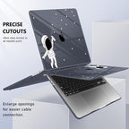 May Chen Case for MacBook Pro 13 inch M2 2023,2022,2021,2020 A2338 M1 A2251 A2289, Plastic Hard Shell Case for MacBook Pro 13" with Touch Bar Fits Touch ID, Astronaut Space