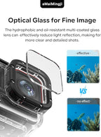 Underwater Dive Case for Insta360 Ace Pro/Ace, 60M/196FT Waterproof Case, Protective Diving Water Housing Cover Shell for Insta360 Ace Pro Action Camera, for Insta360 Ace Pro Accessories