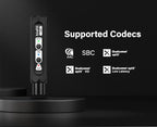 XLR Portable Bluetooth v5.1 Music Receiver, aptX HD aptX Low Latency AAC SBC TWS, Rechargeable Battery 10hrs Long Playtime, USB-C DAC for Mixing Console Desk, Audio Mixer, PA DJ System