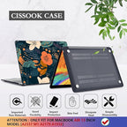 CISSOOK Compatible with MacBook Air 13 inch Case 2021 2020 2019 2018 Release M1 A2337 A2179 A1932, Plastic Flowers Hard Shell&Keyboard Cover&Screen Protector for MacBook Air 13" Case, Little Flower