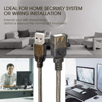 LDKCOK USB 2.0 Type A Male to A Female Active Repeater Extension Cable 50ft, High Speed 480 Mbps