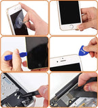 Kaisiking 11 PCS Screen Suction Cup Kit LCD Screen Opening Tools Screen Replacement Tools for iPad, iMac, MacBook, Tablet, Laptop, iPhone, Samsung, Huawei, Etc.
