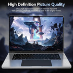 Privacy Screen Protector for MacBook Pro 16 Inch (2021-2024, M1, M2, M3), Easy On/Off Removable Anti Spy Blue Light Glare Shield Laptop Privacy Filter for Apple Mac Pro 16.2 in (A2991/A2485/A2780)