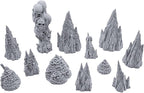 EnderToys Tormented Scatter by Printable Scenery, 3D Printed Tabletop RPG Scenery and Wargame Terrain 28mm Miniatures