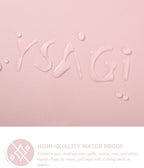 YSAGi Non-Slip Leather Desk Pad Long Size, Waterproof Laptop Computer Desk Keyboard Mat, Table Protector Blotter Mat, Large Mouse Pad for Office/Work/Home/Decor(Pink, 47" x 17")