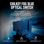 Chilkey Glacier LW 8K M Wireless Gaming Mouse with Screen - 49g Super Lightweight - Dual 8K Polling - Maximum 30000 DPI - Optical Switch - Tri-Mode 2.4G/USB-C/Bluetooth 5.2 - Black