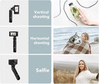 AODELAN Wireless Shooting Grip Tripod with Remote Control for Vlogging, for Sony ZV-E10,ZV-1F, ZV-E10 II, a6100, a6400, a6600, a7 III, a7R III, a7R IV, a9, a9 II, Replace Sony GP-VPT2BT