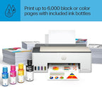 HP Smart Tank 5000 Wireless All-in-One Ink Tank Printer with up to 2 years of ink included, mobile print, scan, copy