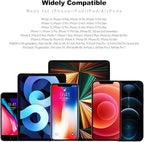 UYOUNG 3 FT iPhone Charging Cable MFi Certified 3 Pack 3 Foot Lightning Cable Fast USB Nylon Braided Charger Cord Compatible with iPhone 14/13/12/11/X/XS/XR/XS Max/8/7/6/5S/SE/iPad