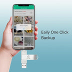 Genuine Apple MFi Certified iPhone USB Flash Drive 128GB - Real Capacity - No Fake Storage, Genuine Lightning, encrypted Auto Backup Photo Stick for iPhone iPad Photos/Videos - Avoid Fake MFi Clones!