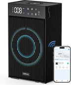 CleanForce Rainbow Cube | World’s First 4-in-1 Space-saving Air Purifier with Bluetooth Speaker, Wireless Charger & Aroma Diffuser | Swiss Tech，over 900ft² Coverage | Ultra-Quiet