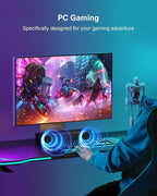 ULTIMEA 2.1ch Compact Sound Bar for TV, Built-in Subwoofer, APP Control, Peak Power 120W, All-in-one PC Sound bar for Game, 16 Inches Bluetooth 5.3 TV Sound Bar, Opt/AUX/Wall Mount, Solo B30 Pro