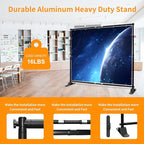 FUDESY 10x8 ft Backdrop Banner, Heavy Duty Adjustable Background Stand Kit with Carrying Bag, Step and Repeat Photography Frame for Trade Show Display Photo Booth Parties