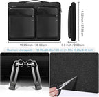 ZINZ Laptop Case 15 15.6 16 inches Sleeve Slim Briefcase Spill-Resistant Handbag for Most Popular 15" 15.6" 16" Notebooks，B01K03