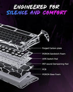 GravaStar Mercury V75 Pro 75% Hall Effect Magnetic Switch Gaming Keyboard-Neon Graffiti