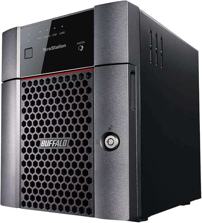 BUFFALO TeraStation Essentials 4-Bay Value-Focused Desktop NAS 24TB (4x6TB) with Hard Drives Included