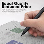 12 Pcs Marker Pen Tips for Remarkable Paper Pro nips, Durable Stylus Pen Replacement Nibs with Removal Tool, Marker Pro Nibs for Precise Writing & Sketching