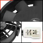 A-Premium 6.5'' 6.5 inch Slim Fan Pull Universal Electric Radiator Cooling Fan Assembly, 12V 80W with Mount Kit