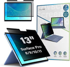 SenseAGE Magnetic Privacy Screen Protector for Surface Pro 13 Inch (11,10, X, 9, 8), Removable Privacy Filter, Anti-Blue Light, Glare and Laptop Screen Accessory For Surface, Office Accessories