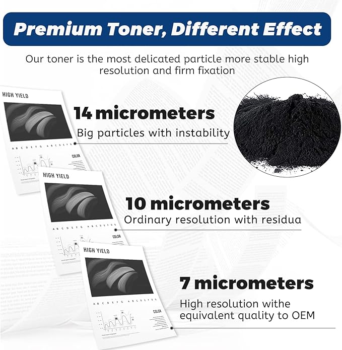 212A W2120A Black Toner Cartridge,Compatible Replacement for HP 212 A 212X W2120X, for Color Laserjet Enterprise M554 M555 Flow MFP M578 Printer, with Upgraded Chip,No Fading,No Streak
