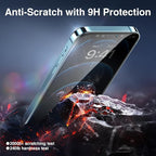 SMARTDEVIL 2PACK Privacy Screen Protector for iPhone 12/12 Pro 6.1 inch Shatterproof Tempered Glass [True 28°Anti Spy] [9H Hardness] [Auto Dust-Elimination Install], [Bubble Free]