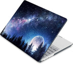 Tuiklol Case for 15 Inch Microsoft Surface Laptop 5/4/3 2022-2020, Model 1979/1953/1872/1873 Hard Shell Cover, Keyboard Cover+Screen Protector+Dust Plugs,Moonlight