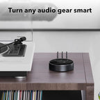WiiM Mini AirPlay 2 Wireless Audio Streamer, Multiroom Stereo, Preamplifier, Works with Alexa and Siri Voice Assistants, Stream Hi-Res Audio from Amazon Music, Tidal and More