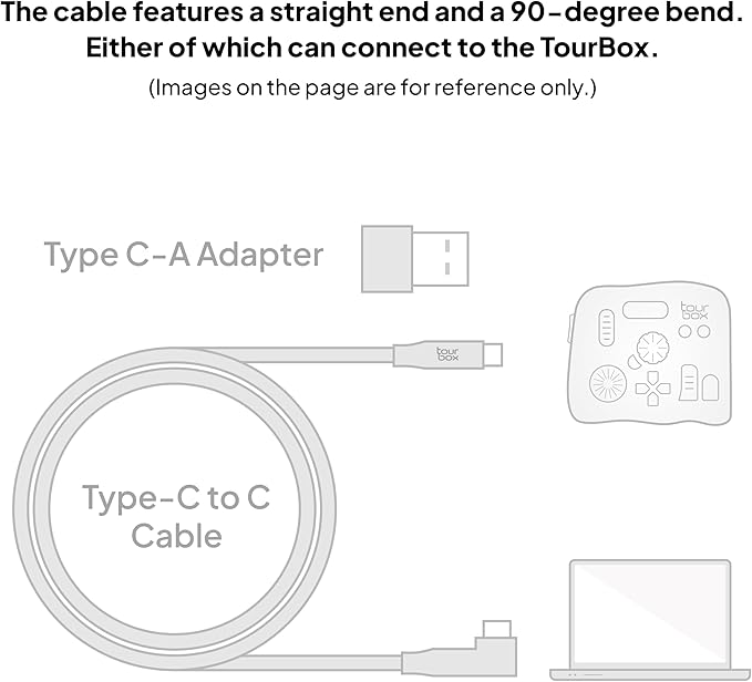 TourBox NEO - Custom Controller for Photo Video Editing, Color Grading, Illustration, MacOS/Windows, Photoshop Lightroom Davinci Resolve After Effects Premiere Final Cut Pro Programmable Keyboard