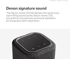 Denon Home 150 NV Wireless Speaker (White), 1" Tweeter, 3.5" Woofer, Home Speaker with HEOS Built-in, AirPlay 2, and Bluetooth, Multi-Room Streaming, Simple Setup, Compact Design