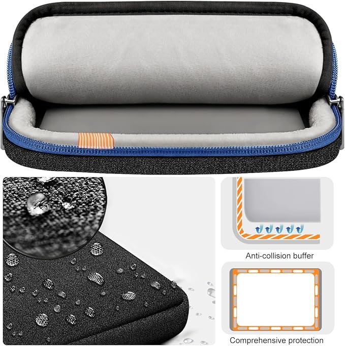ZINZ Laptop Case 15 15.6 16 inches Sleeve Slim Briefcase Spill-Resistant Handbag for Most Popular 15" 15.6" 16" Notebooks，B01BL02
