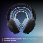 SteelSeries Arctis Nova 3X Wireless Multi-Platform Gaming Headset — Mobile App Control — 40 HR Battery — Neodymium Magnetic Drivers — 2.4GHz/Bluetooth — Xbox, PS5, PC, Switch, Mobile — White