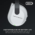 Turtle Beach Stealth 600 Wireless Multiplatform Amplified Gaming Headset for Xbox Series X|S, Xbox One, PC, PS5, PS4, & Mobile – Bluetooth, 80-Hr Battery, Noise-Cancelling Mic – White