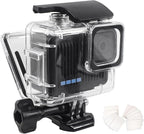 FitStill 196FT/60M Underwater Waterproof Diving Housing Compatible for Go Pro Hero 4K,Protective Dive Case Shell with Mount Hero4K 2024 Action Camera Accessories Kit