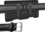for iPhone 17 Pro Max Holster, BECPLT Nylon Holster Pouch Belt Clip Case and Loops Holder Cover for iPhone Air 16/15/14/13/12/11 Pro Max Galaxy S25 Plus S24+ Black