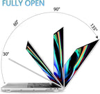 Mektron Case for MacBook Pro 16 Inch A2141 Cover 2019 Release 16" with Liquid Retina Display/Touch ID, Plastic Hard Shell with Keyboard Skin & Screen Protector & Dust Plug, Fox and Deer