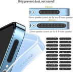 8PCS USB Type C Anti Dust Plugs Cover, C-Type Port Dust Plug, USB C Dust Cover, Anti-Lost USB C Charging Port Dust Covers Protectors for 15 16 17 Plus Pro Max, Samsung, with Speaker Mesh Cover