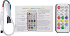 RGBZONE DC 5-24V Mini 21 Key IR Infrared Wireless RGB Remote Controller for WS2811 WS2812B LED Dream Color Strip Lights