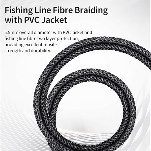 3.5mm to 1/4 Stereo Audio Cable 3.3 Feet /1M, 1/8" to 6.35mm 1/4" TRS Male Aux Cord Double Shielded with Braiding for Guitar, Amplifiers, PC, Home Theater, Speaker, etc.