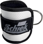 Schiek Sports 1707 Ankle Cuffs - Ideal for Glute Kickbacks and Cable Machine Workouts - Durable and Built To Last