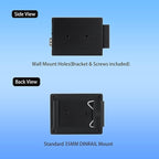 Industrial Mini Gigabit Ethernet Switch, 2-Port RJ45 + 1-Port SFP, Unmanaged Network Switch,Plug & Play,Fanless Metal Design,AC Power Supply(Non PoE)