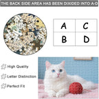 Custom Photo Puzzle – Personalized Jigsaw Puzzle from Your Photos in 200/300/500/1000/1500 Pieces – Custom Puzzle Gift for Families, Pets, Weddings, Anniversaries, Adults and Couples(300-horizontal)