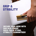 Steepy Adjustable Laptop Stand - 3 Heights Computer Stand - Portable Laptop Riser for Desk