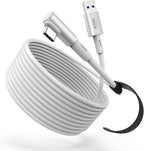 KIWI design 10FT Link Cable Compatible with Oculus/Meta Quest 3S Accessories, and Quest 3/2/Pro/Pico 4, USB3.0 Link Cable with 5Gbps Super Speed