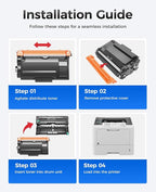DR920 Drum Unit (Not Toner) 2-Pack Compatible for Brother DR-920 Imaging Drum TN920 TN920XXL TN920XL HL-L6210DW HL-L6210DWT HL-L5210DN HL-L5210DW HL-L5210DWT HL-L6310DW MFC-L5710DW DCP-L5510DN Printer