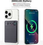 AI Voice Recorder, Voice Recorder with No Fee for Transcribe & Summarize Empowered by ChatGpt, App Control, Support 107 Languages,64GB Memory,Audio Recorder for Lectures/Meetings/Calls/Interview